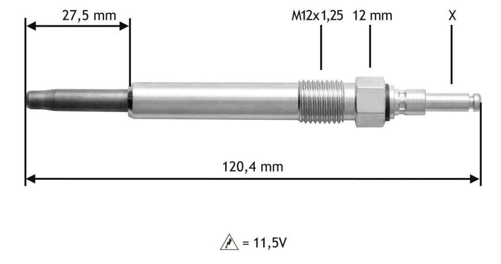 Bougie de préchauffage VALEO 345146